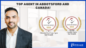 Sat Swaich Named Abbotsford’s #1 Realtor by Rate-My-Agent.com